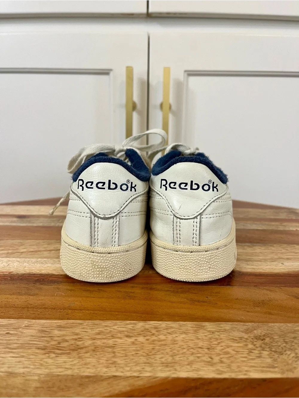 Reebok Big Kids classic Club C 85 Vintage in chalk/vector navy